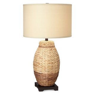 Pacific Coast Lighting Seagrass Urn Table Lamp   Table Lamps