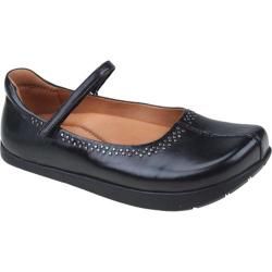Womens Kalso Earth Shoe Solar Too Black Premium Calf  