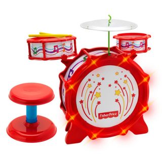 Fisher Price Big Bang Drumset with Lights