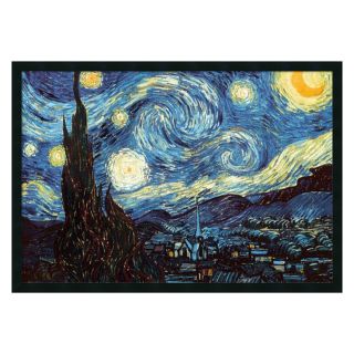 The Starry Night Framed Wall Art by Vincent van Gogh   37.41W x 25.41H in.   Wall Art
