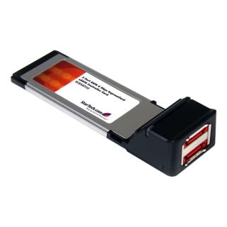 StarTech 2 Port SATA 6 Gbps ExpressCard eSATA Controller Card