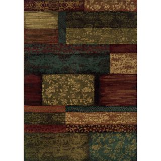 Indoor Brown/Teal Area Rug   Shopping Style