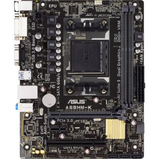 Asus A68HM PLUS Desktop Motherboard   AMD A68 Chipset   Socket FM2+