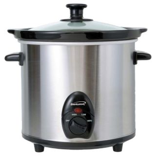 Brentwood SC 130S 3.0 Quart Stainless Steel Slow Cooker   15576189