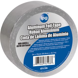 IGP Aluminum Foil Tape — 2in.W x 10 Yards  Tape   Adhesives