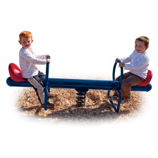 Ultra Play 2 Seat Spring SeeSaw   Commercial Playground Equipment