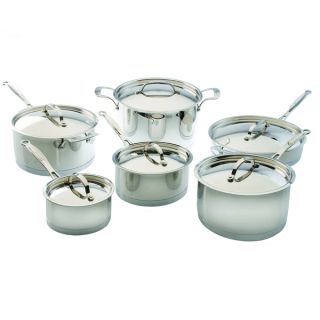 Berghoff Earthchef Acadian 12 piece Stainless Steel Cookware Set