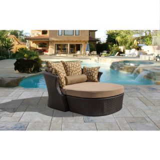 Corvus Shotiva Outdoor Furniture 2 piece Daybed with Sunbrella Fabric