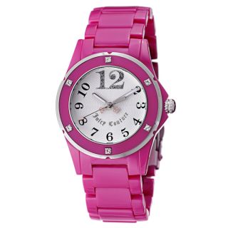 Juicy Couture Womens 1900580 Rich Girl Pink Stainless Steel Watch