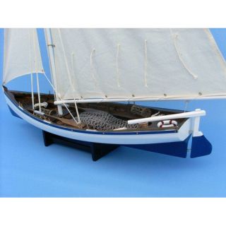Gone with the Wind Fishing Model Boat by Handcrafted Nautical Decor
