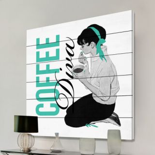 Coffee Diva 2 Painting Print by Marmont Hill