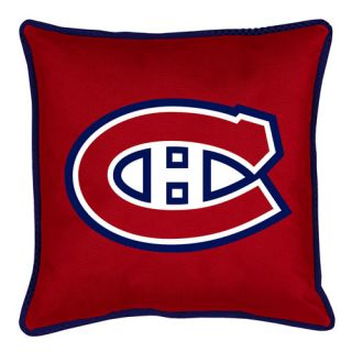 Sports Coverage Inc. NHL Montreal Canadiens Sidelines Throw Pillow