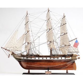 Large USS Constellation Model Ship by Old Modern Handicrafts