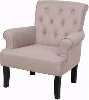 Baxton Studio Barret Club Chair   Accent Chairs