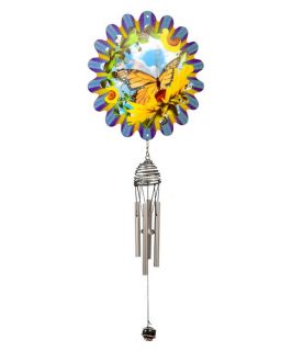 Iron Stop Animated Butterfly Chimes   NACH120 2
