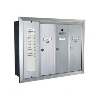 1255 Series Vertical Mailbox Unit with Directory