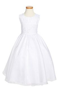 Lauren Marie Sleeveless Communion Dress (Little Girls & Big Girls)