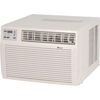 Hamilton Home Products Heat/Cool Room Heat Pump with Electric Heat — 9500 BTU Cooling/10,700 BTU Heating, 26.75in.L x 22.625in.W x 15.375in.H, Model# AH093E35AX  Air Conditioners