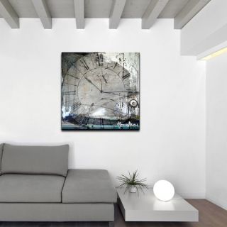 Alexis Bueno Tick Tock Oversized Abstract Canvas Wall Art