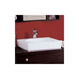 Classically Redefined Square Ceramic Vessel Sink