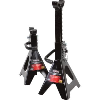 Ironton Double-Locking Ratchet Action Jack Stands — 2-Ton Capacity, Pair  Jack Stands