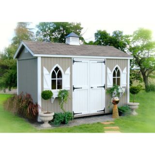 Classic 14 Ft. W x 10 Ft. D Wood Garden Shed