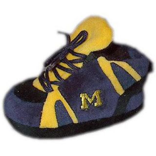 Comfy Feet NCAA Baby Slippers   Michigan Wolverines   Kids Slippers