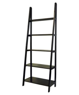 5 Shelf Ladder Bookcase   Espresso Finish