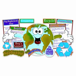 Love Our Planet Bulletin Board Cut Out