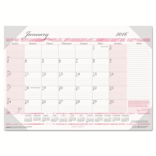House of Doolittle 2016 Breast Cancer Awareness Monthly Desk Pad