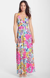 Lilly Pulitzer® Amada Print Tie Back Maxi Dress