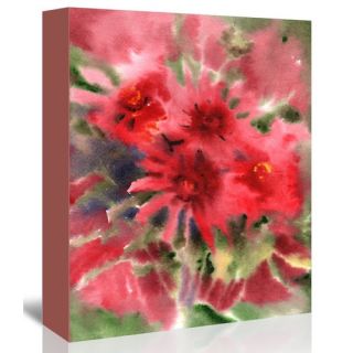 Americanflat Blanket Flowers 2 Painting Print on Gallery Wrapped