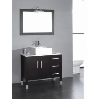 Cambridge Plumbing Dogwood 40 Bathroom Vanity Set