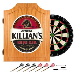 Trademark Games George Killian's Bristle Dart Board Complete Set   Dart Boards