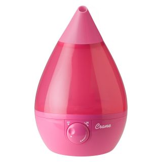 Crane Pink Drop Ultrasonic Cool Mist Humidifier   Humidifiers