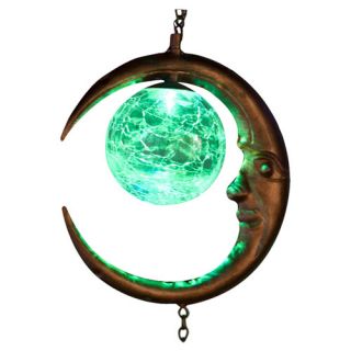 Headwind Consumer Products Solar Powered Moon LED Wind Chime