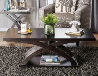 Furniture of America Monte Accent Coffee Table   Espresso   Coffee Tables