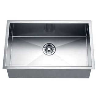 Dawn USA 26 x 18 Under Mount Square Single Bowl Kitchen Sink