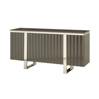 Christopher Knight Home Charcoal Grey Four Door Credenza   18025348