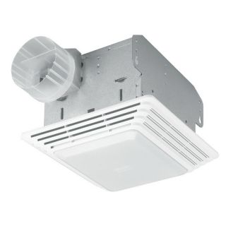 Broan 50 CFM Bathroom Exhaust Fan with Light