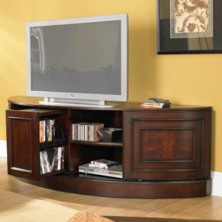 Riverside Affinity Curved Sliding Door 90 Inch TV Stand