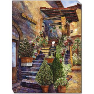 West of the Wind Outdoor Canvas Art Restorante Assisi Painting Print