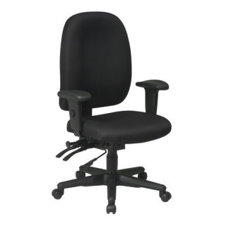 Office Star Mid Back Ergonomic Office Chair with Arms