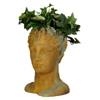 Orlandi Statuary Hermes Head Planter   Planters