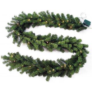 12 Norwood Fir Garland with 100 Clear Lights