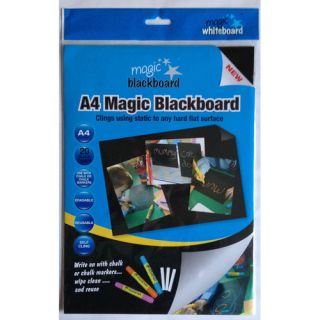 Magic Whiteboard Products Letter Sheet Wall Mounted Chalkboard, 1 x 1