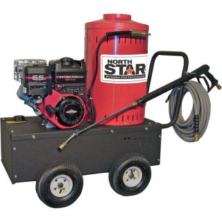 NorthStar Gas Wet Steam & Hot Water Pressure Washer — 2700 PSI, 2.5 GPM  Gas Hot Water Pressure Washers