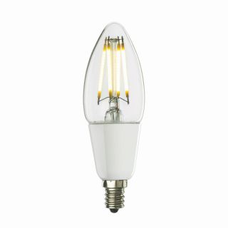 Bulbrite 4W Dimmable LED Filament B11 Chandelier Bulb   Light Bulbs