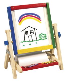 Guidecraft 4 in 1 Childrens Tabletop Easel