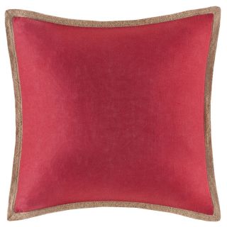 Madison Park Linen with Jute Trim Square or Oblong Down Fill Pillows